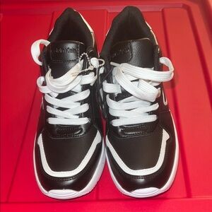 Calvin Klein Black and White Sneakers Modern Design